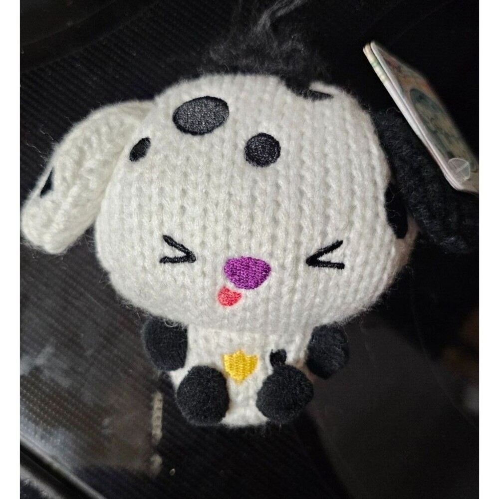 Ami Amis *JASPER THE SPOTTED DOG* 4" Rare Mini Figure Crochet Plush 2023